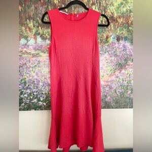 Tahari Vibrant Red dress